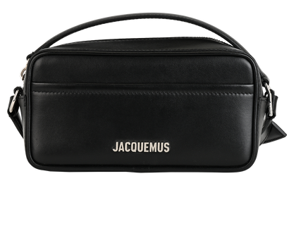 Le Baneto, £250, Handbags, Black, Leather, Front view